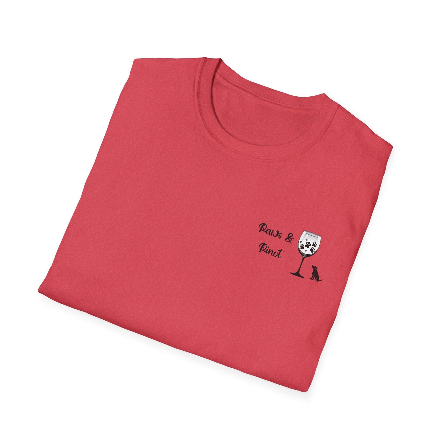 Paws & Pinot β The Perfect Pairing Tee!