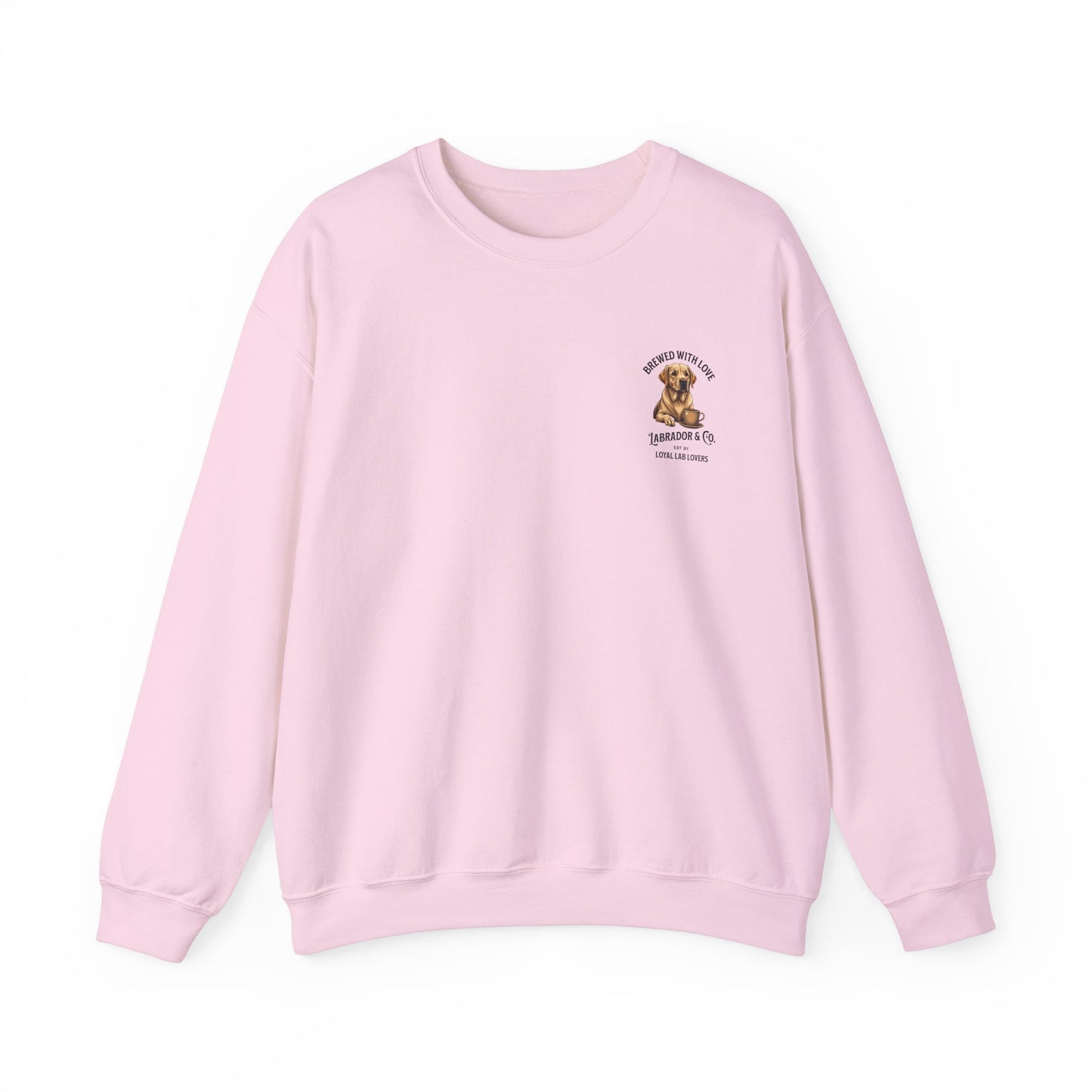 Fueled by Labs & Lattes Crewneck