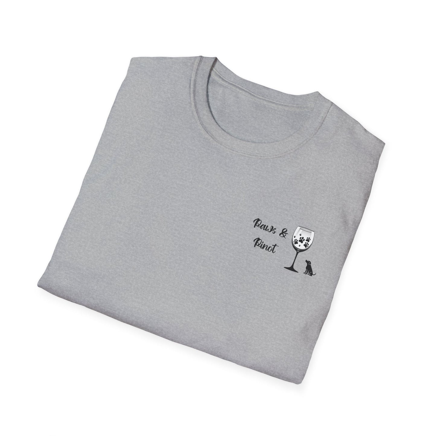 Paws & Pinot β The Perfect Pairing Tee!
