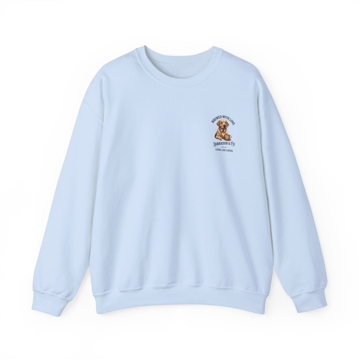Fueled by Labs & Lattes Crewneck