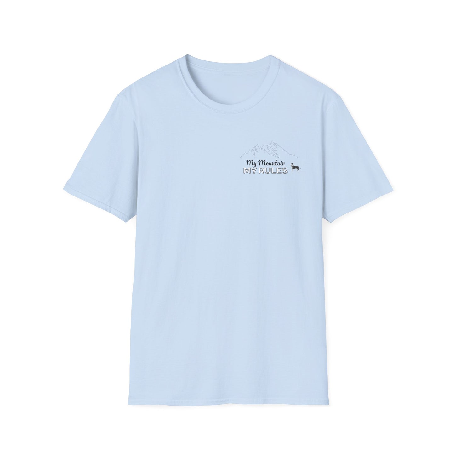 Alpine Altitude- Adventure Awaits Mountain Dog Tee