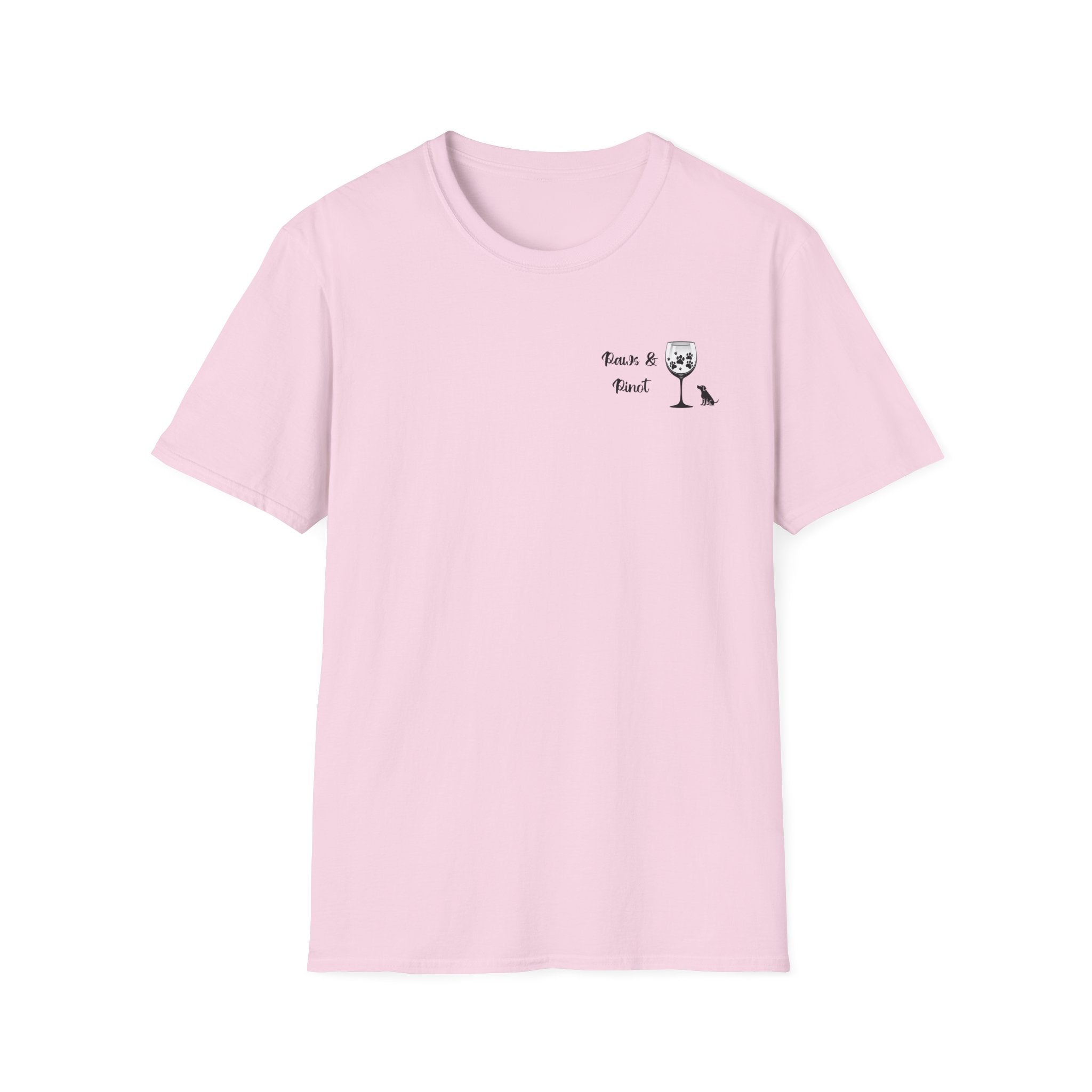 Paws & Pinot – The Perfect Pairing Tee!