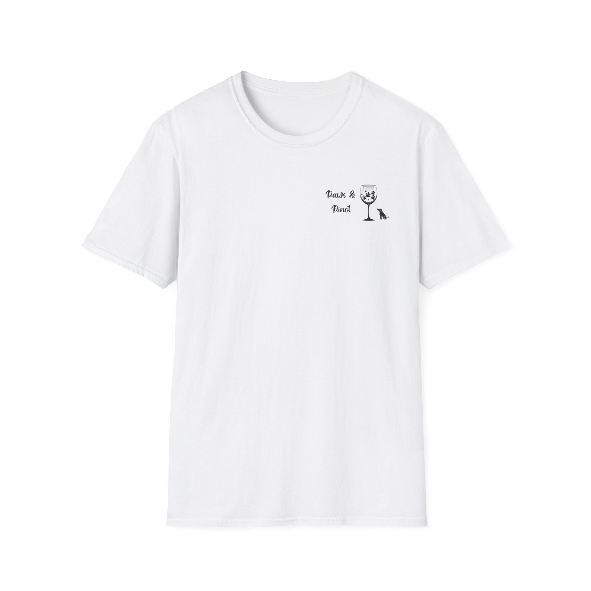 Paws & Pinot – The Perfect Pairing Tee!