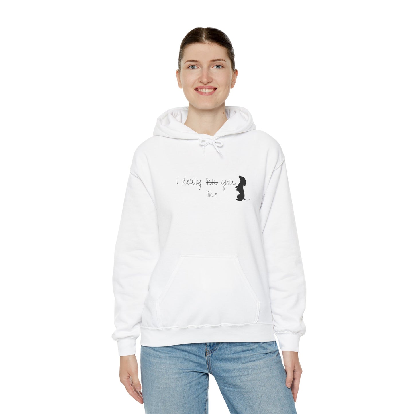 Smooch Squad Hoodie White