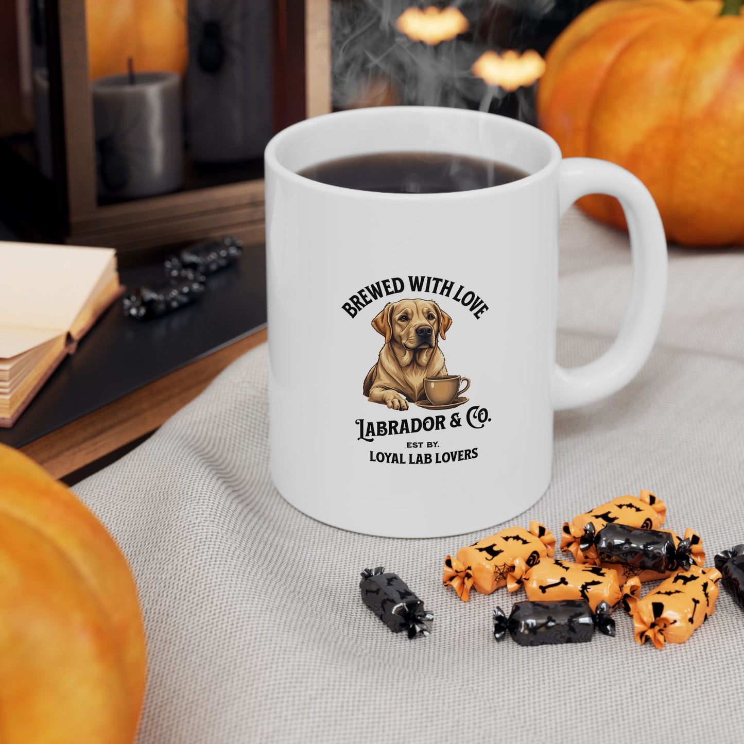 Labrador Coffee Co. Mug – Paws, Brews & Morning Views