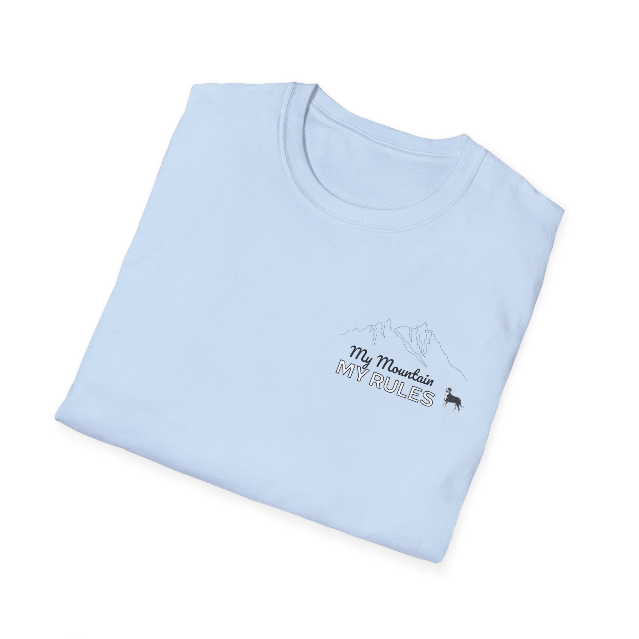 Alpine Altitude- Adventure Awaits Mountain Dog Tee