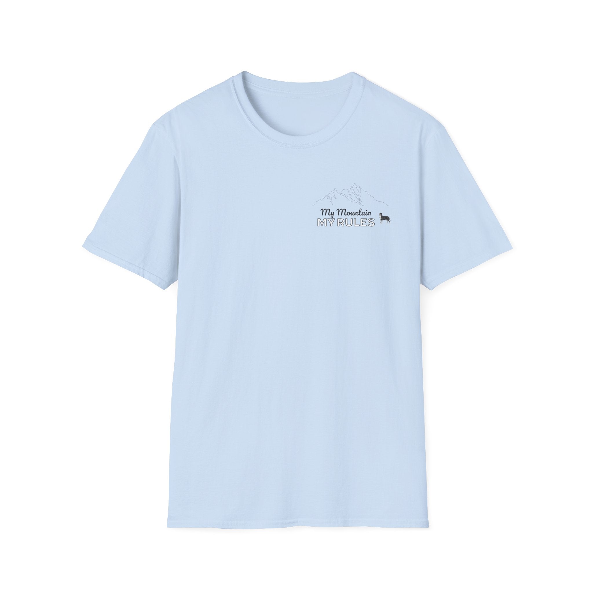 Alpine Altitude- Adventure Awaits Mountain Dog Tee