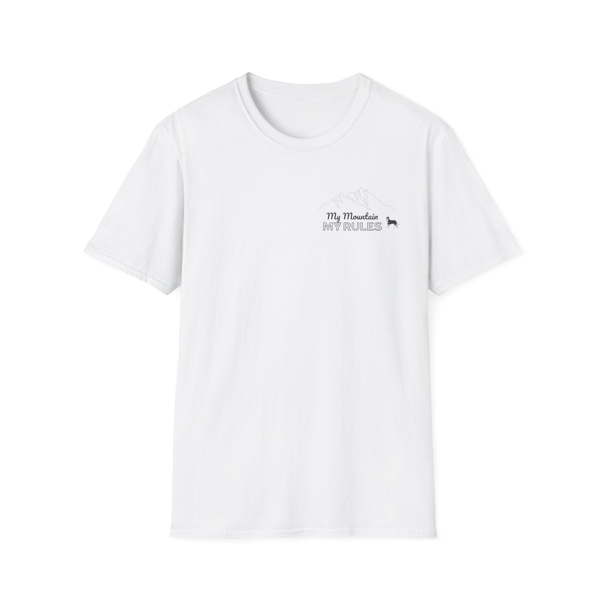 Alpine Altitude- Adventure Awaits Mountain Dog Tee