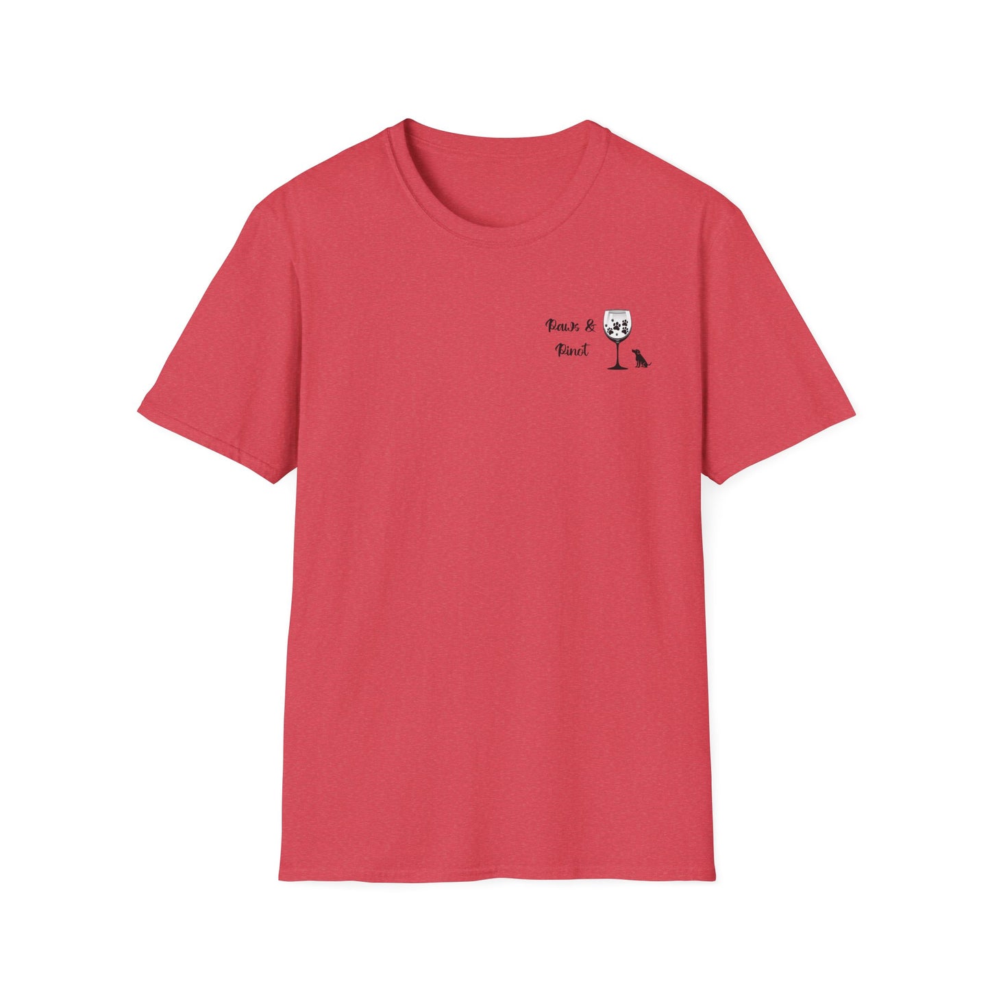 Paws & Pinot – The Perfect Pairing Tee!