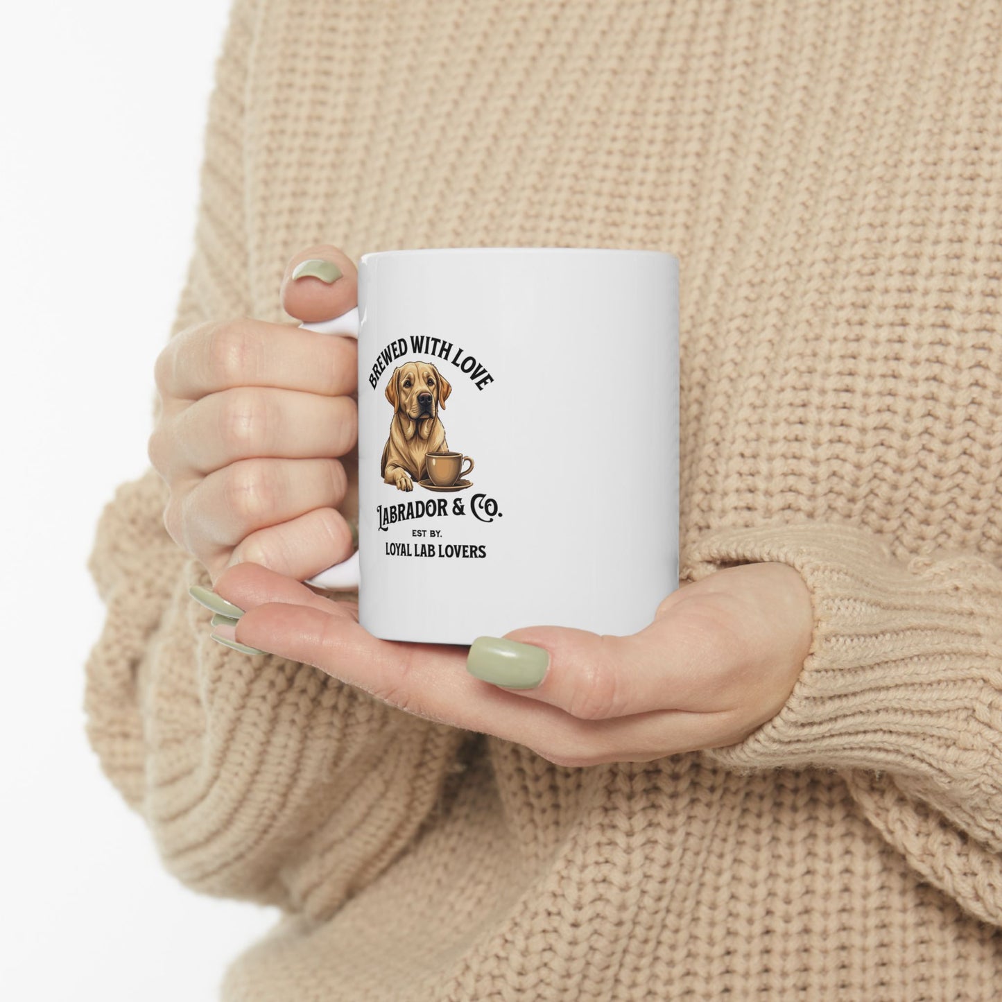 Labrador Coffee Co. Mug – Paws, Brews & Morning Views